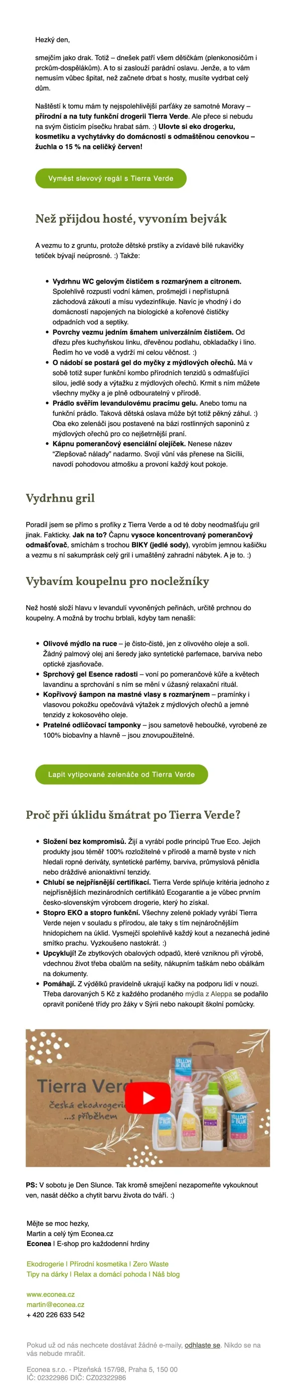 Méně odkazů