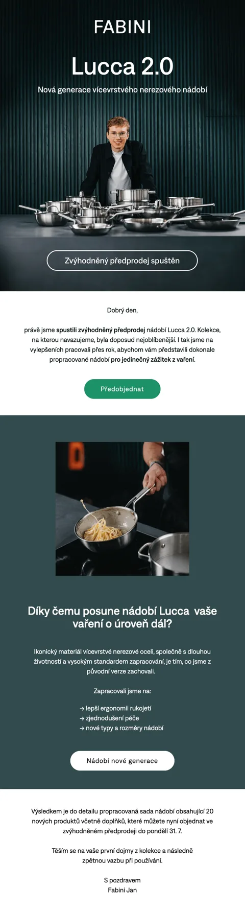 Lucca 2.0, během spolupráce